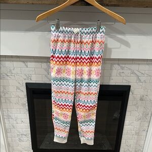 Girls old navy fleece Colorful Patterned  Pants 4 for $20